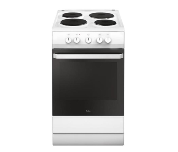 AMICA 58EE1.20 (W) Czyszczenie Parowe, EasyClean, Równomierne Pieczenie, 50cm - 211899 - zdjęcie